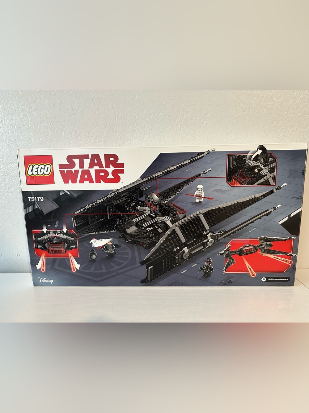 Star Wars Black and Red Imperial Starship Building Set